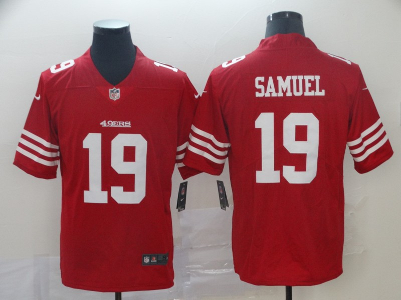 Nike 49ers 19 Deebo Samuel Red Color Rush Vapor Untouchable Limited Jesey,We sell and wholesale Nike 49ers 19 Deebo Samuel Red Color Rush Vapor Untouchable Limited Jesey on line form chian!